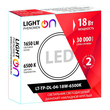 Светильник LightPhenomenON Downlight LT-TP-DL-04-18W-6500K накладной круглый Ф170 LED - Светильники - Светильники DOWNLIGHT - . Магазин оборудования для автономного и резервного электропитания Ekosolar.ru в Таганроге